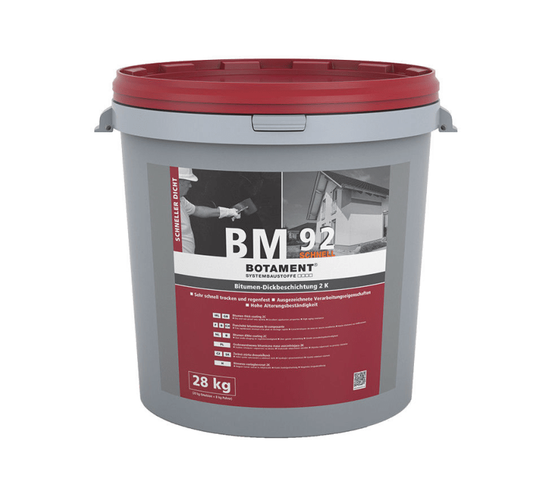 BOTAMENT BM 92 - Bitumen diklaag 2K snel - 28kg