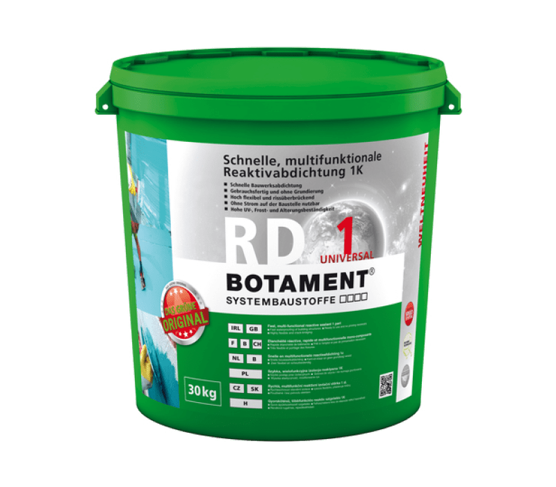 BOTAMENT RD 1 Universeel - Snelreagerende waterdichting 1K, 30kg