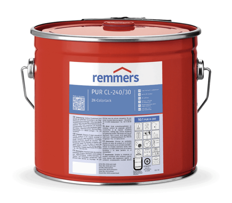 Remmers PUR CL-240/30 Kleurlak, halfmat