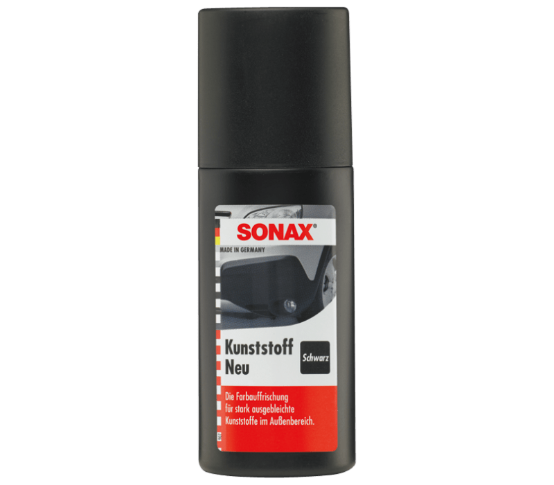 SONAX Plastic Nieuw Zwart - 6x100ml