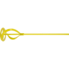 Ronde roerder FM, geel, zeshoekig - 85mm