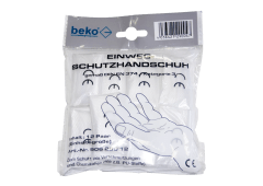 Beko beschermende handschoenen voor eenmalig gebruik, DIN EN 374-3