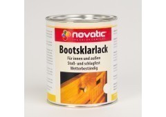 novatic boot blanke lak KD25 - glanzend