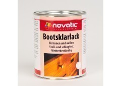 novatic boot blanke lak KD25 - zijdeglanzend