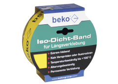 beko Iso-Dicht-Band | Geel - voor longitudinale verlijming van dampremmende lagen