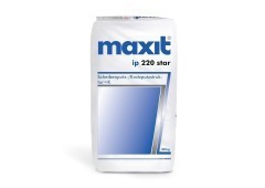 maxit ip 220 star - schijfpleister, wit - 30kg