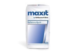 maxit ip Kellenwurf Bims - troffelgips, wit - 30kg