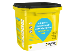 weber.xerm 844 - Zeer flexibele reactieve waterdichting en lijm