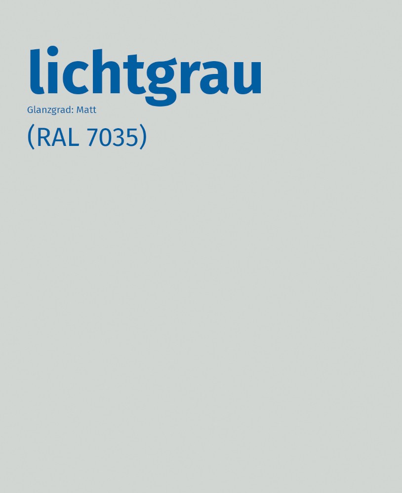 lichtgrijs (RAL 7035)
