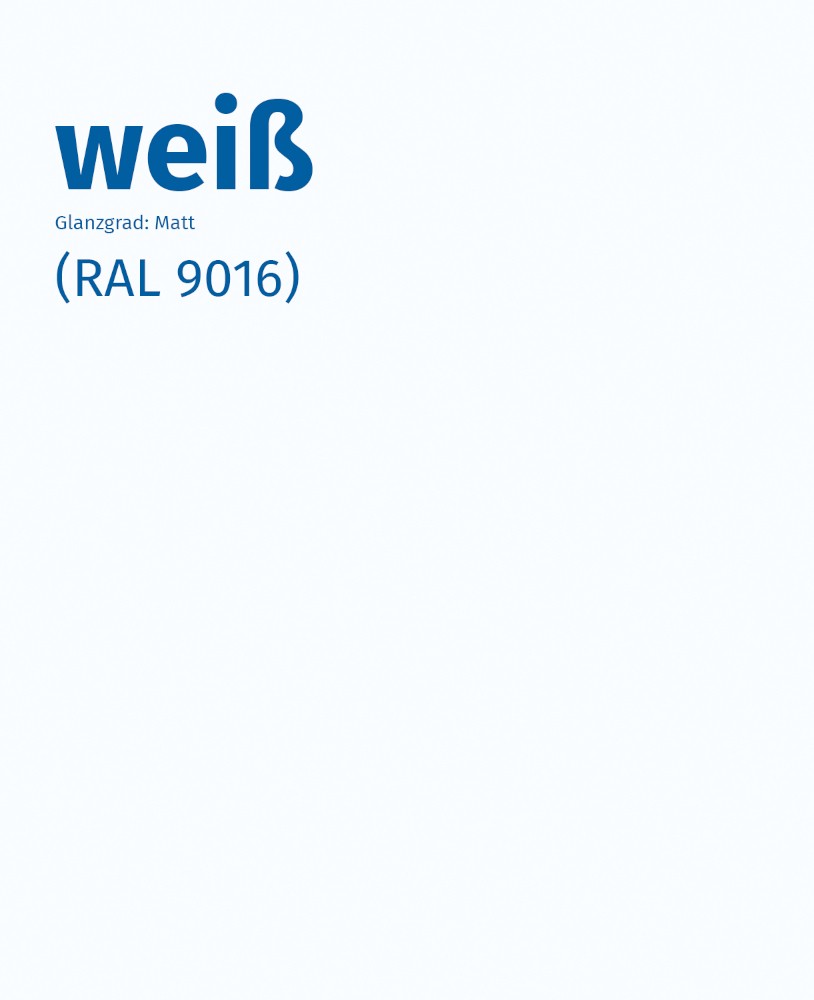 wit (RAL 9016)